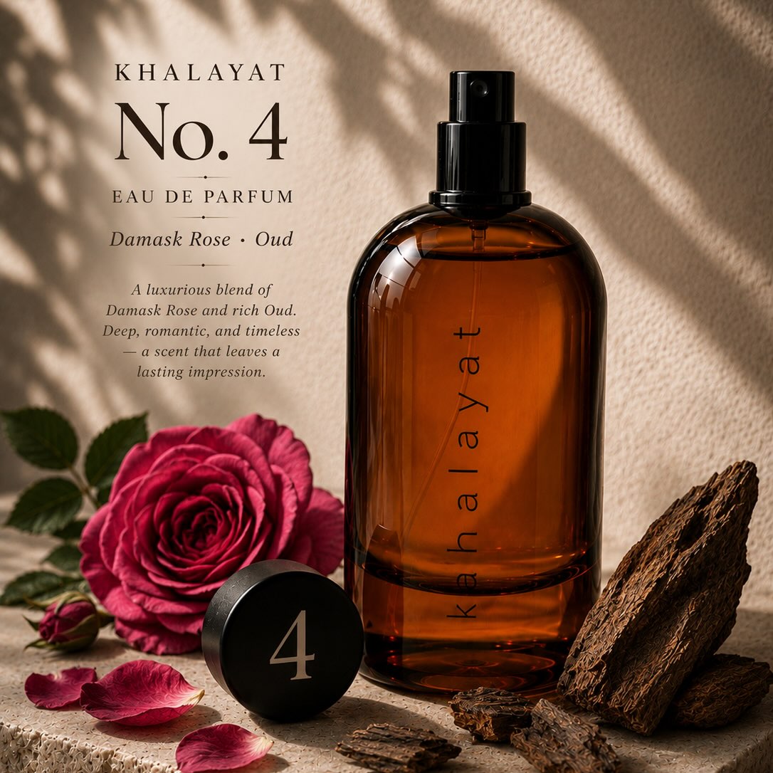 No.4 Damask Rose and Oud